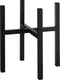 Mica Decorations Ascot - Plantenstandaard XL - L37,5 x B37,5 x H39,5 cm - Zwart