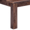 vidaXL - Salontafel - 110x50x35 - cm - massief - hout - grijs
