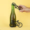 Balvi flesopener tourmalet zwart metaal