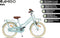 AMIGO Bella Meisjesfiets - Kinderfiets voor Meisjes - 12 Inch 21 cm - Terugtraprem - Groen
