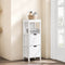 SoBuy FRG127-W - Badkamerkast - 2 Laden 1 Legplank - Wit 30x89x30cm