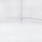 vidaXL - Tuinkas - met - stalen - frame - 32 - m² - 16x2x2 - m - wit