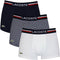 Lacoste Heren 3-pack Short - Regular Fit - Marineblauw/Wit/Rood (3 stuks)