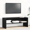 vidaXL - Tv-meubel - 100x40x40 - cm - spaanplaat - zwart - eikenkleurig
