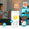 Nedis SmartLife LED Filamentlamp - Wi-Fi - E27 - 360 lm - 4.9 W - Warm tot Koel Wit - 1800 - 6500 K - Glas - Globe