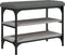 vidaXL - Schoenenbank - 62x32x47 - cm - bewerkt - hout - grijs - sonoma - eikenkleurig