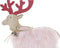 Kerstversiering DKD Home Decor Polyester MDF Rendier (23 x 5 x 16 cm) (4 Stuks)