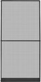 vidaXL - Hordeur - met - scharnieren - 120x240 - cm - antraciet