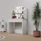 Zoey Kaptafel - LED-verlichting - 90 x 40 x 140 cm - Wit