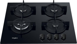 Whirlpool AKT 625/NB1 - Gaskookplaat - 4 zone(s) - Zwart 59 cm Ingebouwd