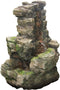 Ubbink Chios - Waterornament - Waterval LED - Bruin
