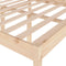 vidaXL - Seniorenbed - massief - grenenhout - wit - 120x190 - cm