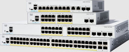 Cisco Catalyst C1200-16P-2G - Schakelaar - 16x PoE+ 120W - Grijs