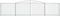 vidaXL - Schanskorven - 4 - st - gewelfd - 400x50x80/100 - cm - gegalvaniseerd - ijzer