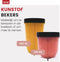 DistinQ Smoothie Maker - Blender To Go - 380 Watt met 3 Kunststofbekers (3 stuks)