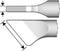 JBC Tools C105112 Soldeerpunt Mesvorm, recht Grootte soldeerpunt 0.3 mm Inhoud: 1 stuk(s)