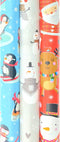 Noël 3 cadeaupapier - Kerstpapier voor Kinderen - 3 rollen van 3 meter x 70 cm