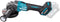 Makita GA005GZ01 - 40V Accu 125 mm Haakse Slijper - AFT Softstart Heropstartbeveiliging