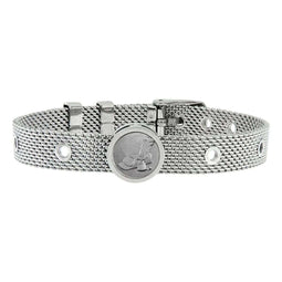 Poet Talent Jewels TJA-3-12-03-1-235 - Armband Uniseks - Zilverkleurig