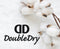 DoubleDry Dekbedovertrek Flanel 100% Zacht Katoen - Tweepersoons 200x200/220 cm + 2 Kussenslopen -