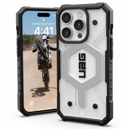Urban Armor Gear Pathfinder - Smartphonehoesje - MagSafe compatibel - Transparant