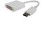 Gembird A-DPM-DVIF-002-W - Mini DisplayPort naar DVI-D adapter - Plug & play - Wit