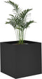 vidaXL-Plantenbak-40x40x40-cm-bewerkt-hout-zwart