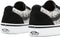 Vans Ward - Lage sneakers - ComfyCush demping - zwart - grijs (slangenprint) - maat 33 - unisex