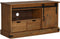 vidaXL - Tv-meubel - HALDEN - met - schuifdeur - 110x40x60 - cm - massief - hout