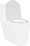 vidaXL - Snelle - Afneembare - WC-zitting - met - Zachte - Sluiting - Duroplast - Wit