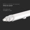 V-TAC VT-80150 LED Armaturen - Koppelbare Serie - IP65 - 48 Watt - 5200 Lumen - 4000K