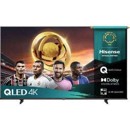 Hisense 55E77Q - Smart TV - 55" 4K Ultra HD HDR QLED - Zwart