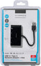 Vivanco IT-USB NET HUB - USB 3.2 Gen 1 Adapter - 4x RJ45 1x USB 3.2 Gen 2 - Zwart