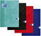 Schoolschrift Oxford A4 gelijnd 36 vel 90g soepele kartonnen kaft assorti á 10 stuks