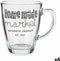 Mok Transparant Glas 6 Stuks (320 ml)