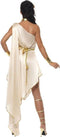 Griekse godinnen kostuum - Verkleedkleding - Jurk met cape en accessoires - Small