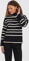 VERO MODA VMSABA - Gebreide pullover - Rolkraag Lange mouwen - Maat S