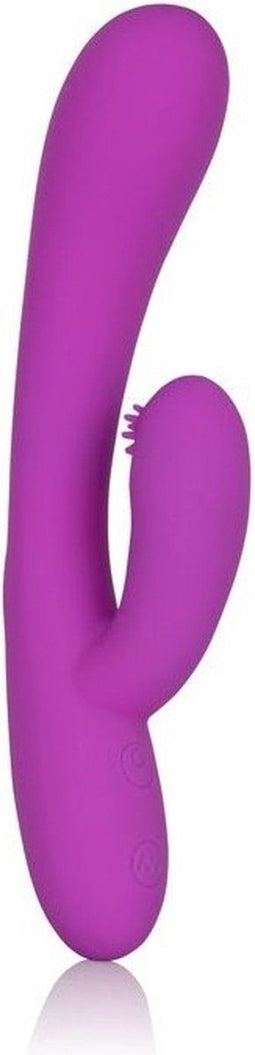 CALIFORNIA EXOTIC NOVELTIES - EMBRACE MASSAGING G-TICKLER USB VIBRATOR PURPLE
