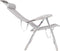 Crespo AL/206 - Strandstoel - Compact - Verstelbaar in 7 standen - Licht grijs