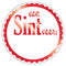 Haza - Sticker haza van sint voor rond rood/wit