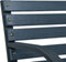 vidaXL - Tuinbank - 112 - cm - massief - vurenhout - grijs