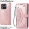 iMoshion Hoesje Geschikt voor Xiaomi Redmi 10C Hoesje Met Pasjeshouder - iMoshion Mandala Bookcase - Rosé Goud