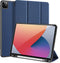 Dux Ducis Domo - iPad Pro 11 (2021) Hoes - Auto Sleep/Wake - Donker Blauw