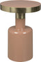 Zuiver Glam Bijzettafel Rond 36 cm Roze/ Goud