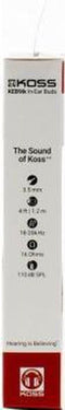 Koss KEB9i - In-Ear Koptelefoon - 40 Hz - 20 kHz - Zwart