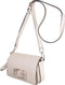 Guess Annarita Mini Crossbody Flap - Schoudertas - Imitatieleer - Beige