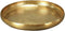 Schaal rond goud - Hammered met Rand - Aluminium - 43 cm - Werner Voss