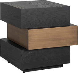 Richmond Bijzettafel Cambon Blok Dark Coffee