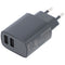 Ansmann HC212 - USB lader - 2x USB poorten 12W - zwart