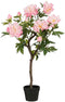 Mica Decorations Pioen in pot - Kunstplant - 40 x 50 x 96 cm - Roze